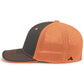 Pacific Headwear Trucker PacFlex Cap - Graphite/Neon Orange/Graphite