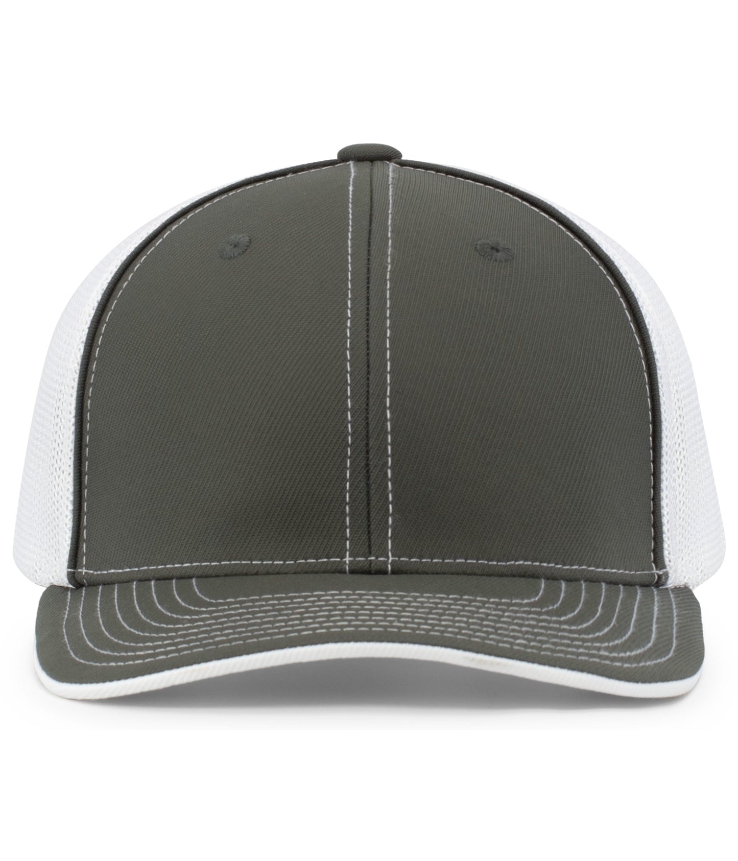 Pacific Headwear Trucker PacFlex Cap - Graphite/White/Graphite