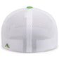 Pacific Headwear Trucker PacFlex Cap - Graphite/White/Neon Green