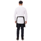 HALF BISTRO APRON - Black