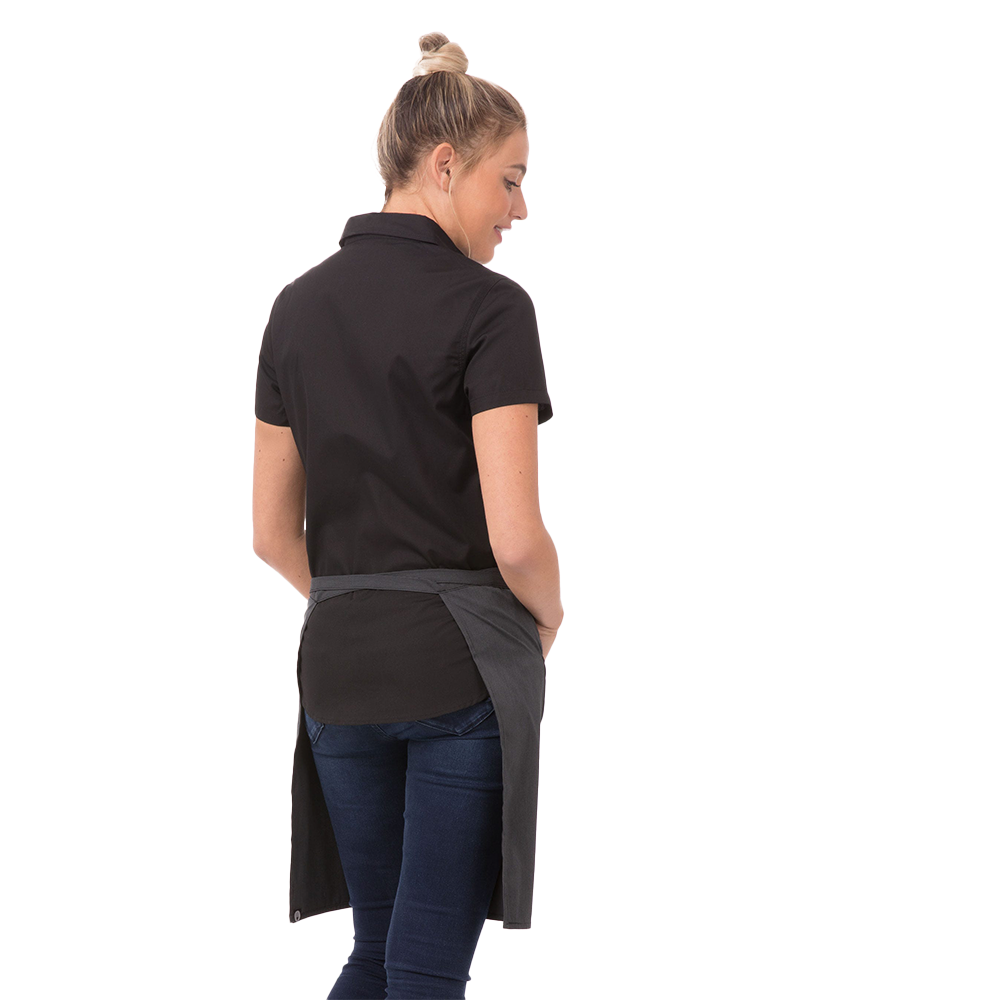 HALF BISTRO APRON - Grey