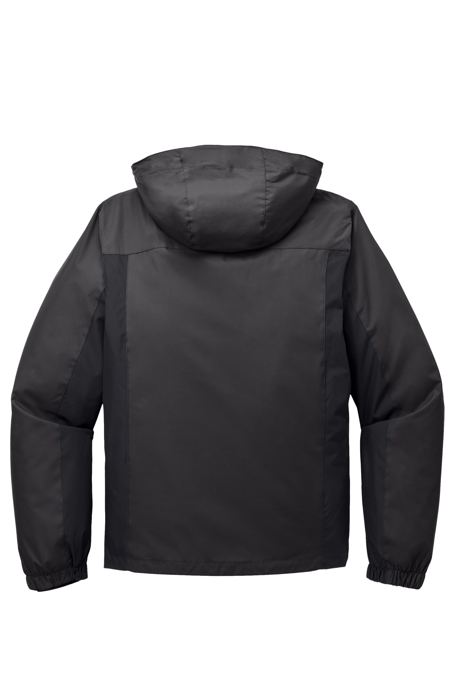 Port Authority® Colorblock 3-in-1 Jacket - Black/ Magnet/ Signal Red