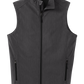 Port Authority® Core Soft Shell Vest - Black Charcoal Heather