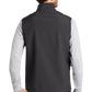 Port Authority® Core Soft Shell Vest - Black Charcoal Heather