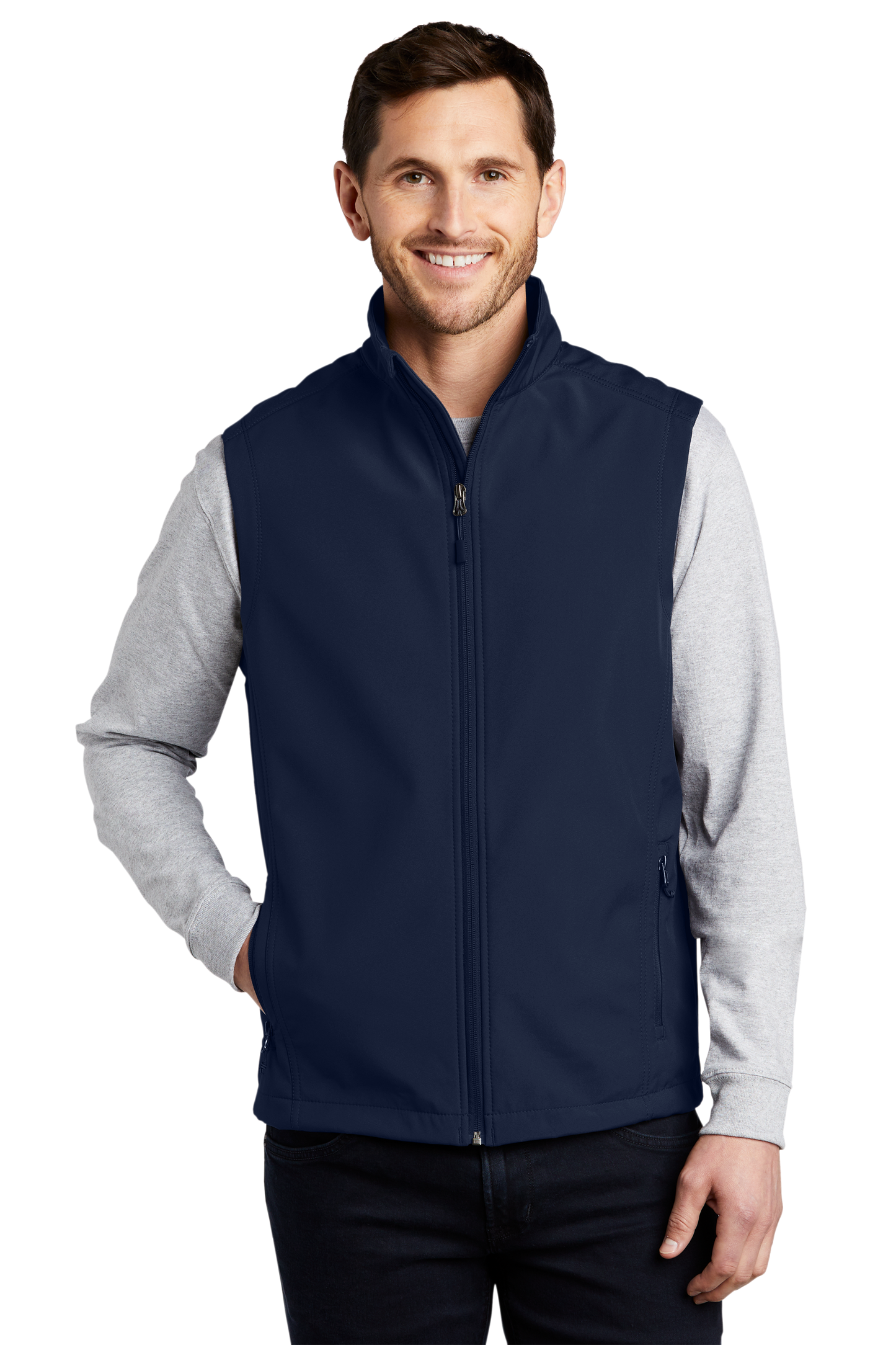 Port Authority® Core Soft Shell Vest - Dress Blue Navy