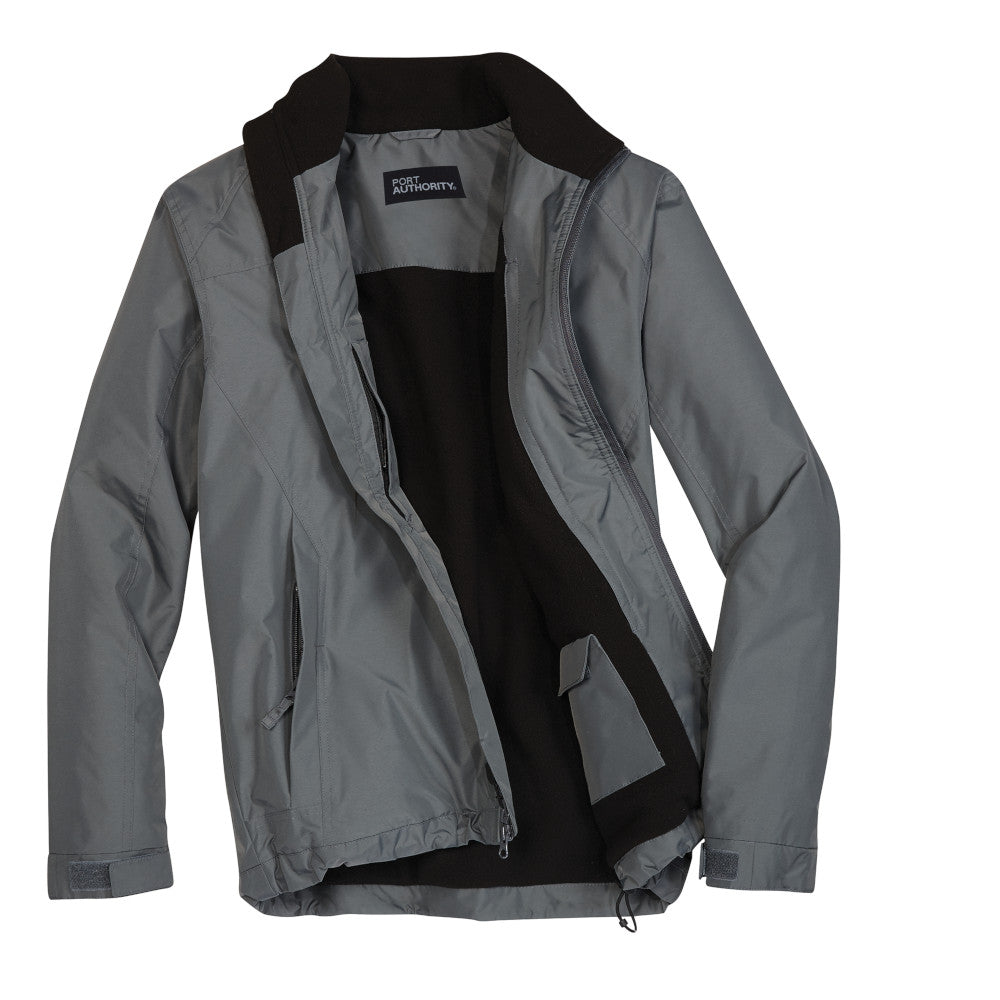 Port Authority® Challenger™ II Jacket - Steel Grey / True Black