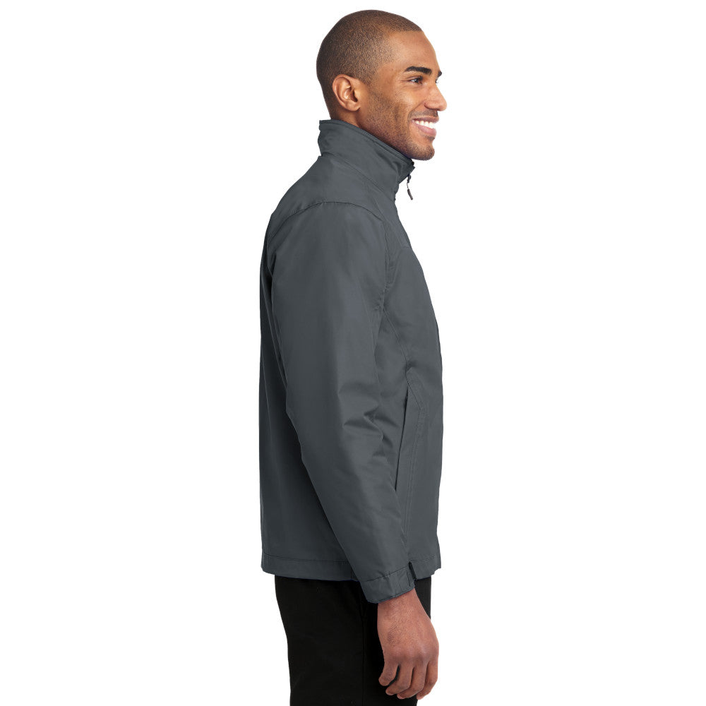 Port Authority® Challenger™ II Jacket - Steel Grey / True Black