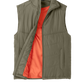 Port Authority® Puffy Vest - Olive/ Cayenne