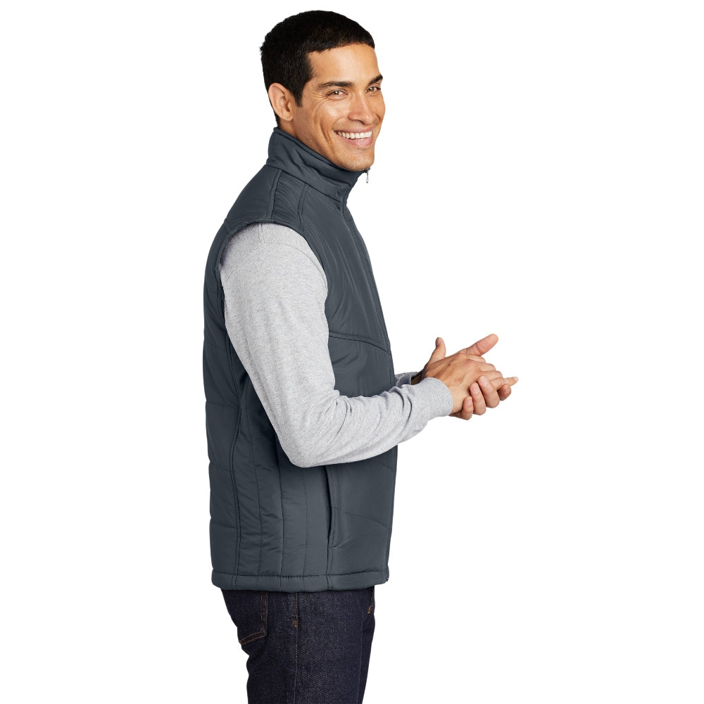Port Authority® Puffy Vest - Dark Slate / Black