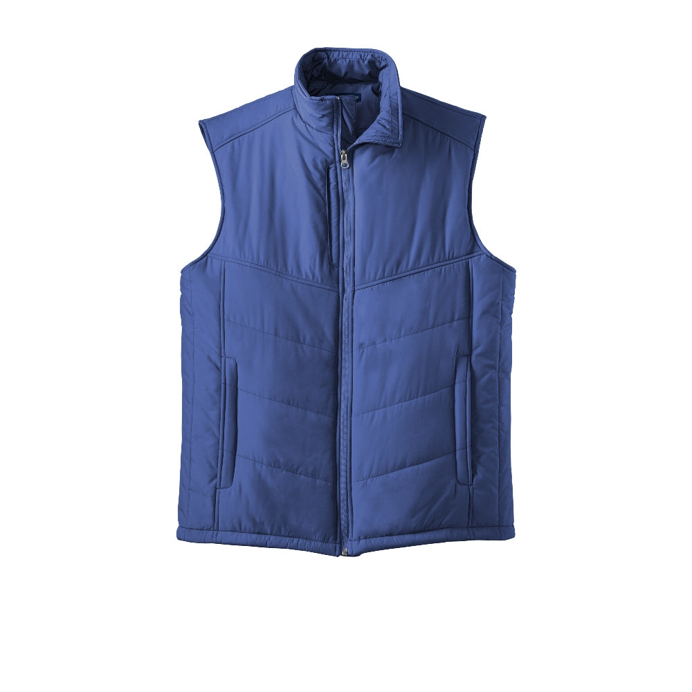 Port Authority® Puffy Vest - Mediterranean Blue/ Black
