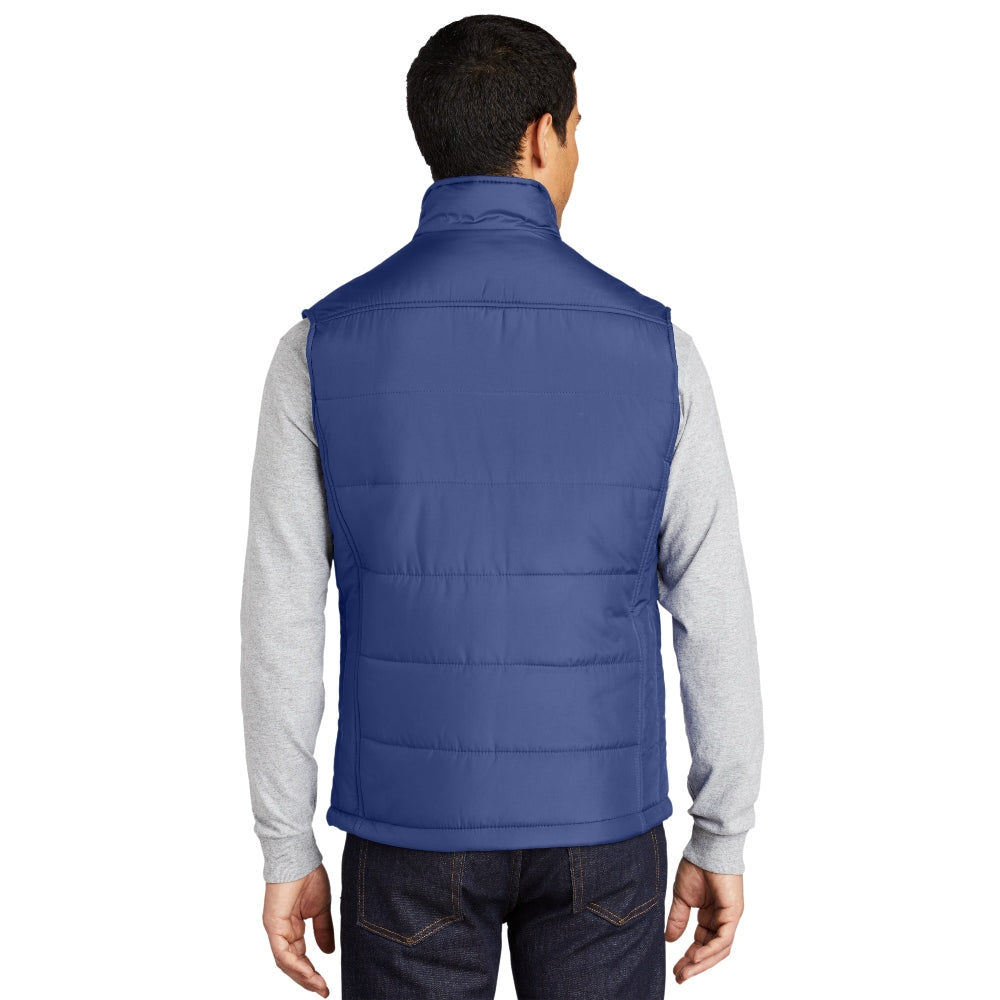 Port Authority® Puffy Vest - Mediterranean Blue/ Black
