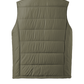 Port Authority® Puffy Vest - Olive/ Cayenne