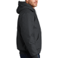 CornerStone® - Duck Cloth Hooded Work Jacket - Charcoal