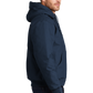 CornerStone® - Duck Cloth Hooded Work Jacket - Navy