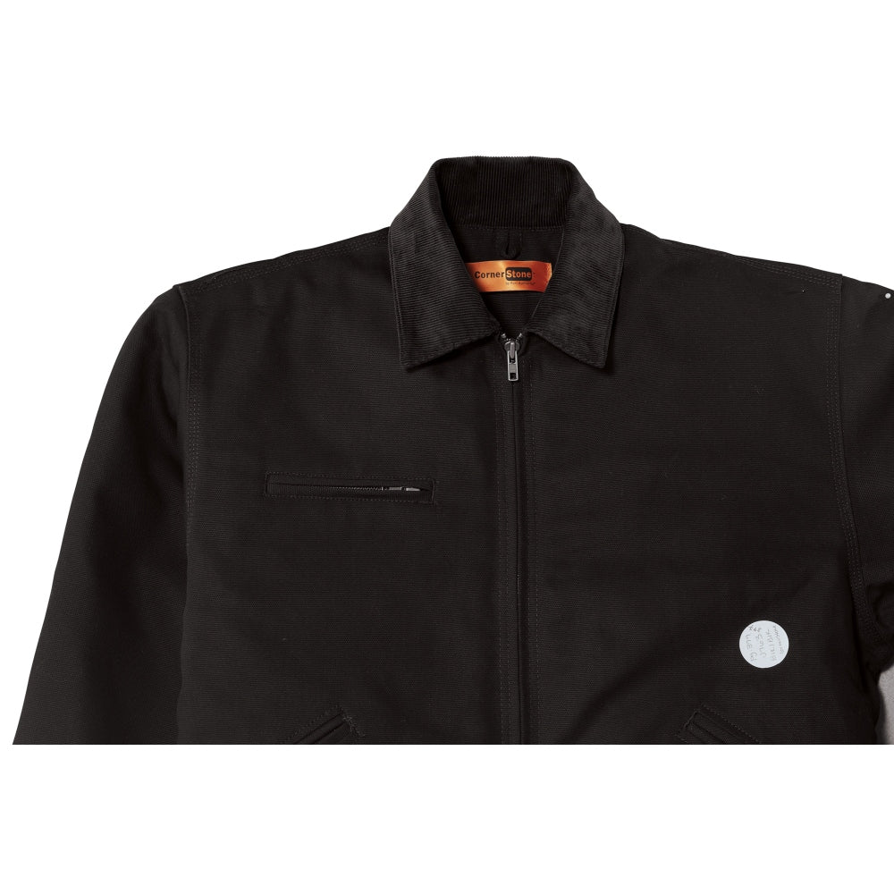 CornerStone® Duck Cloth Work Jacket - Black