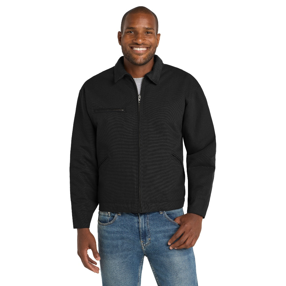 CornerStone® Duck Cloth Work Jacket - Black