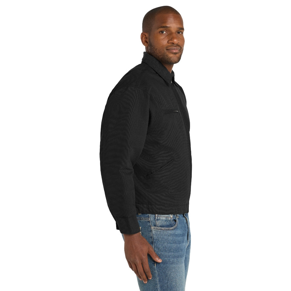 CornerStone® Duck Cloth Work Jacket - Black