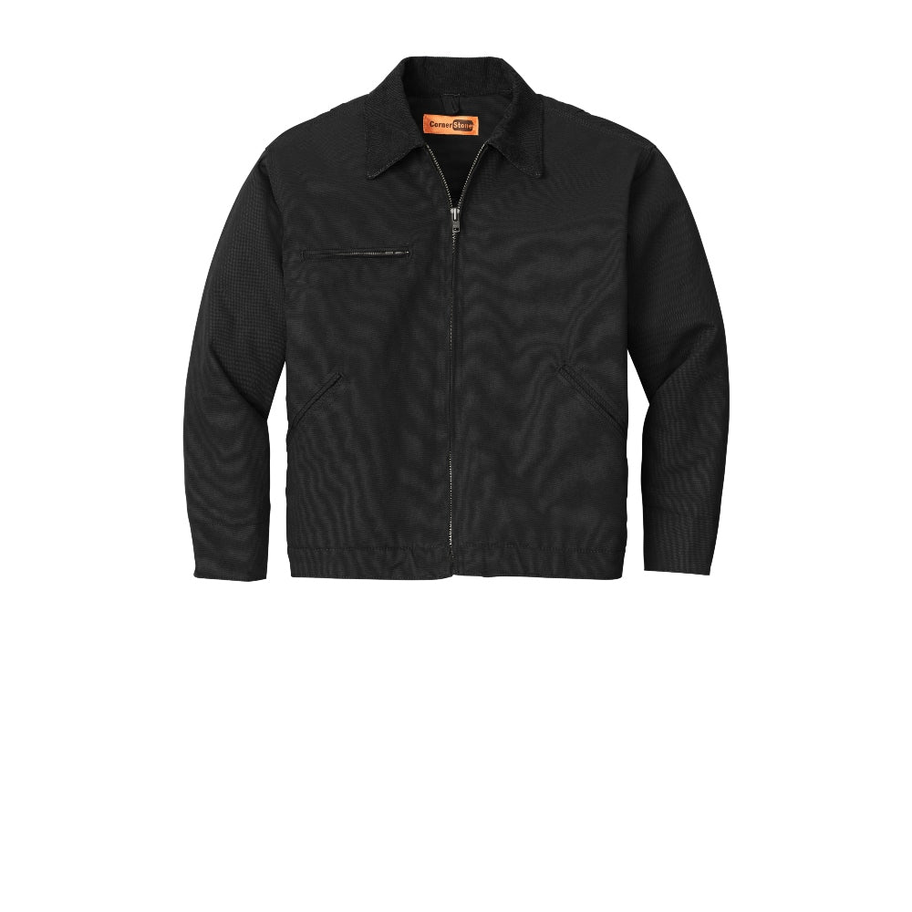 CornerStone® Duck Cloth Work Jacket - Black