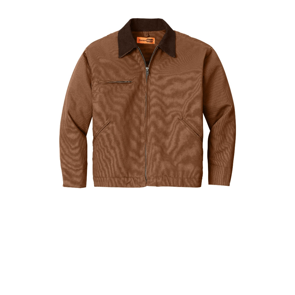 CornerStone® Duck Cloth Work Jacket - Duck Brown