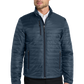 Port Authority® Packable Puffy Jacket - Regatta Blue / River Blue Navy