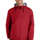 Port Authority® Team Jacket - Red / Light Oxford