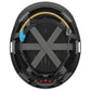 JSP Evolution EV6252SV Deluxe Vented Short Brim Safety Helmet - Wheel Ratchet Suspension - Grey