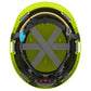 JSP Evolution EV6252SV Deluxe Vented Short Brim Safety Helmet - Wheel Ratchet Suspension - Hi-Vis Yellow