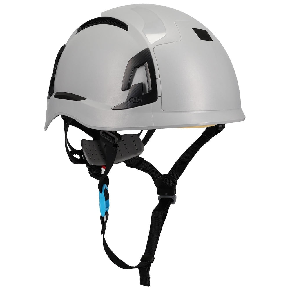 JSP 280-EVOALTV EVO Alta Ascend Vented Climbing Helmet - Ratchet Suspension - Gray