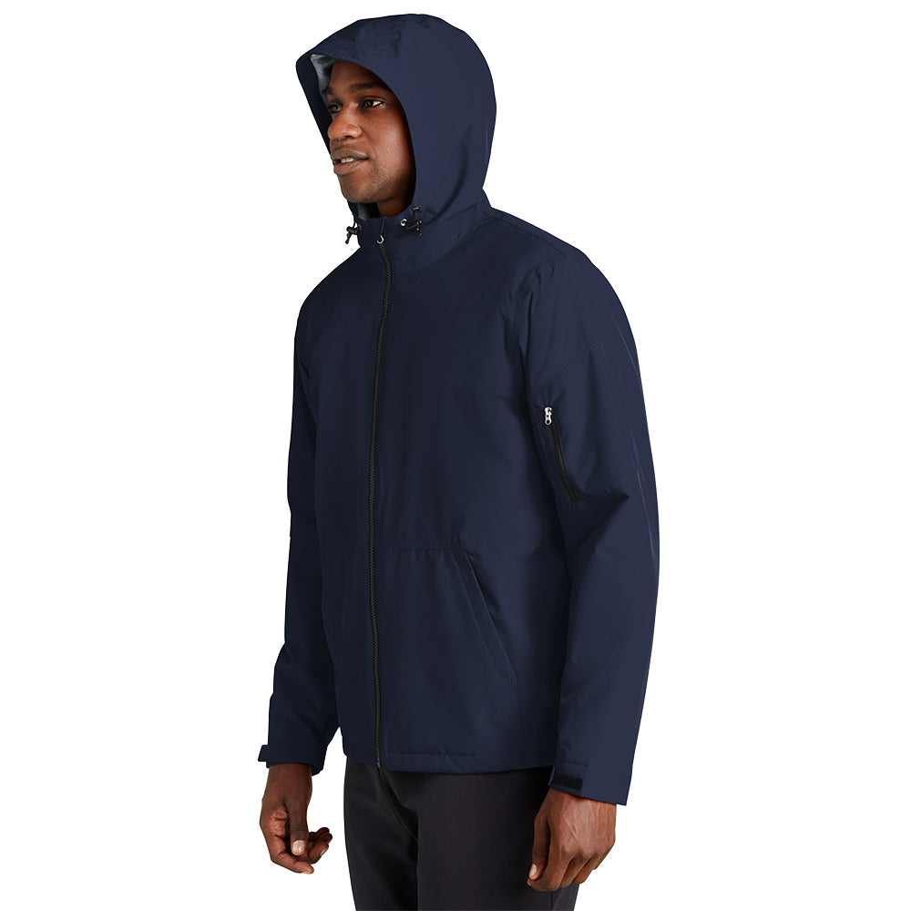 Sport-Tek® Waterproof Insulated Jacket - True Navy