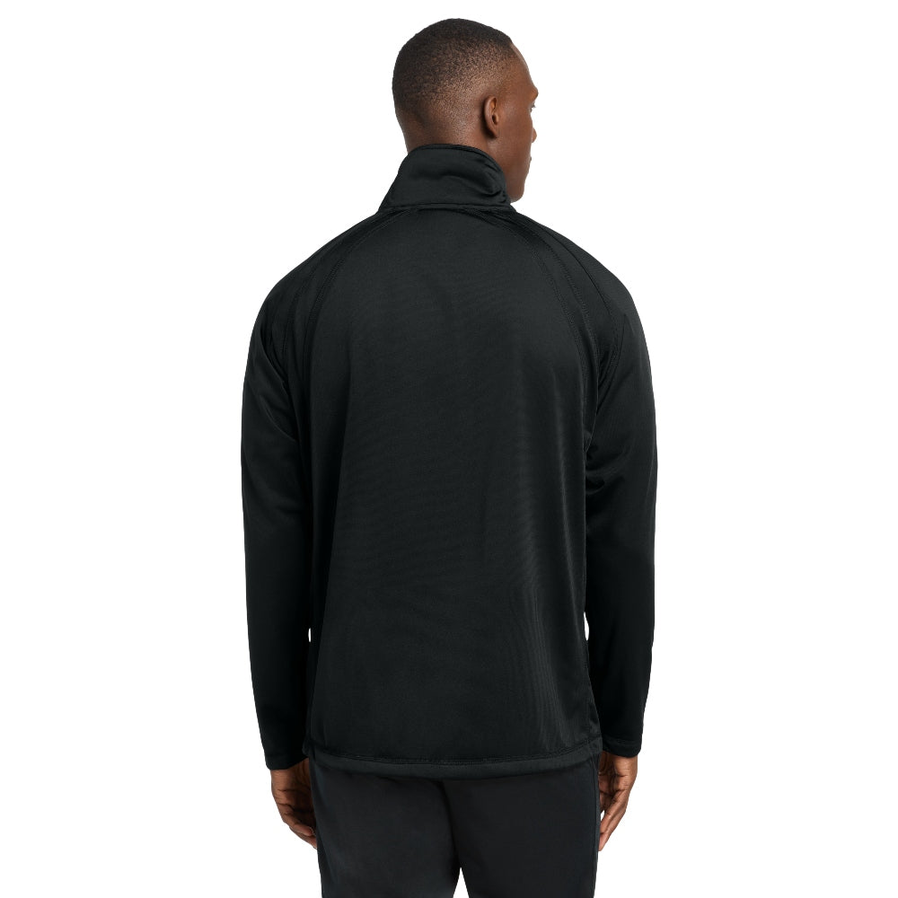 Sport-Tek® Tricot Track Jacket - Black