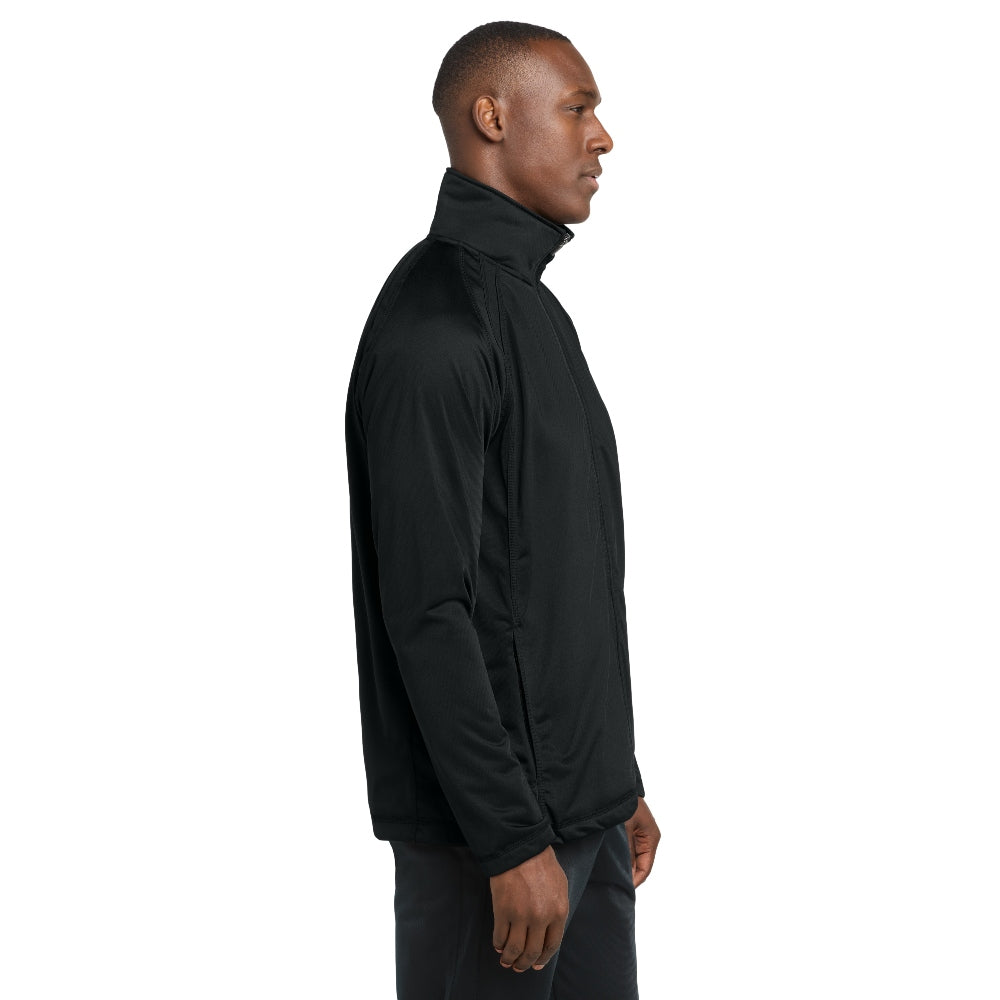 Sport-Tek® Tricot Track Jacket - Black