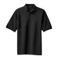 Port Authority® Heavyweight Cotton Pique Polo - Black