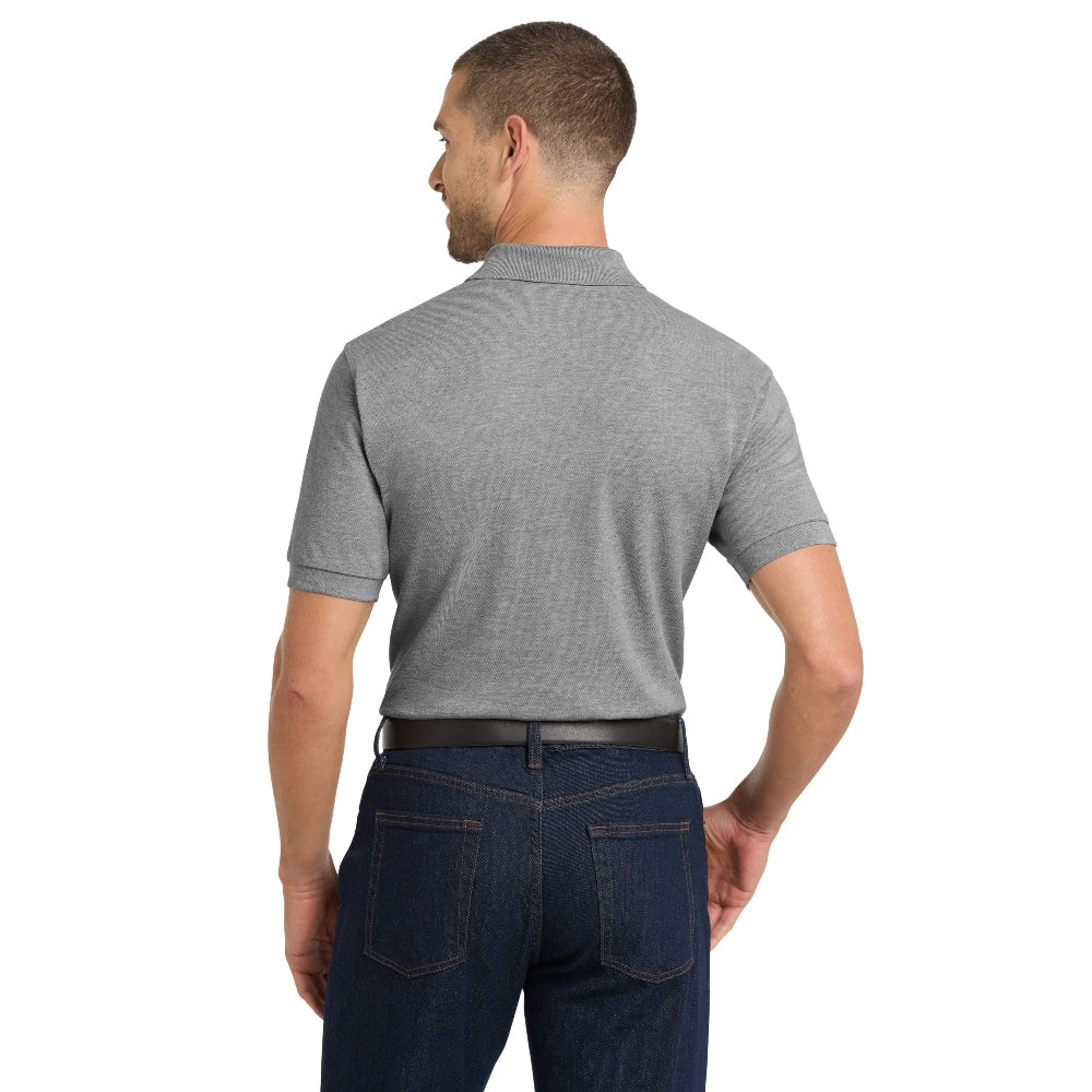 Port Authority® Heavyweight Cotton Pique Polo - Oxford