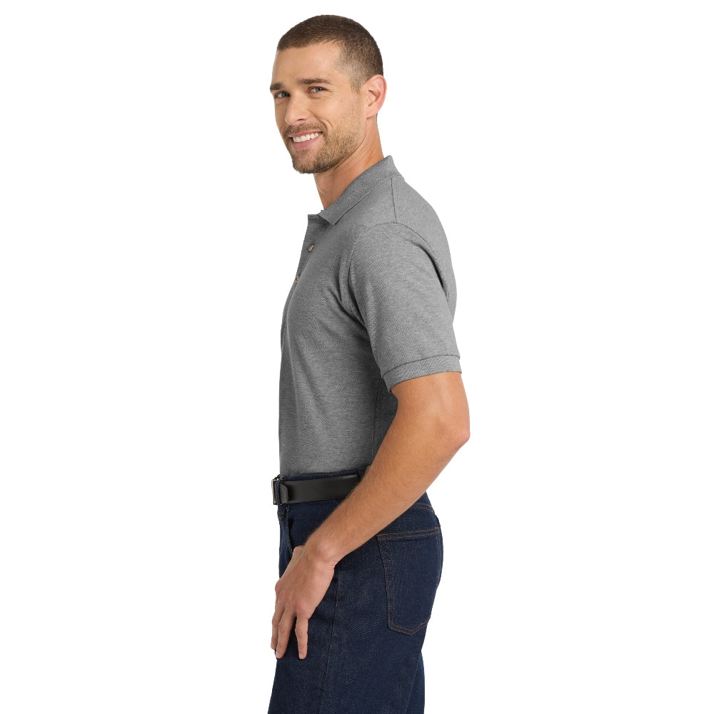 Port Authority® Heavyweight Cotton Pique Polo - Oxford
