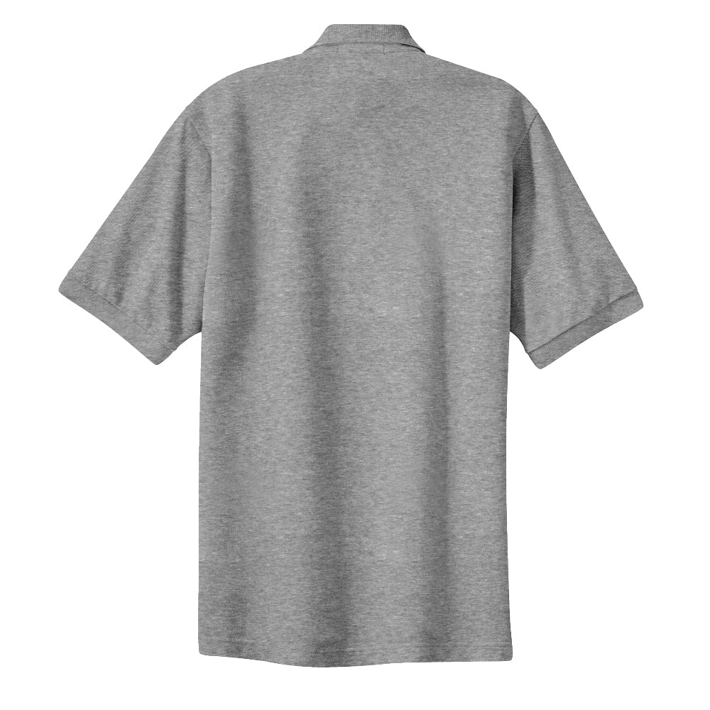 Port Authority® Heavyweight Cotton Pique Polo - Oxford