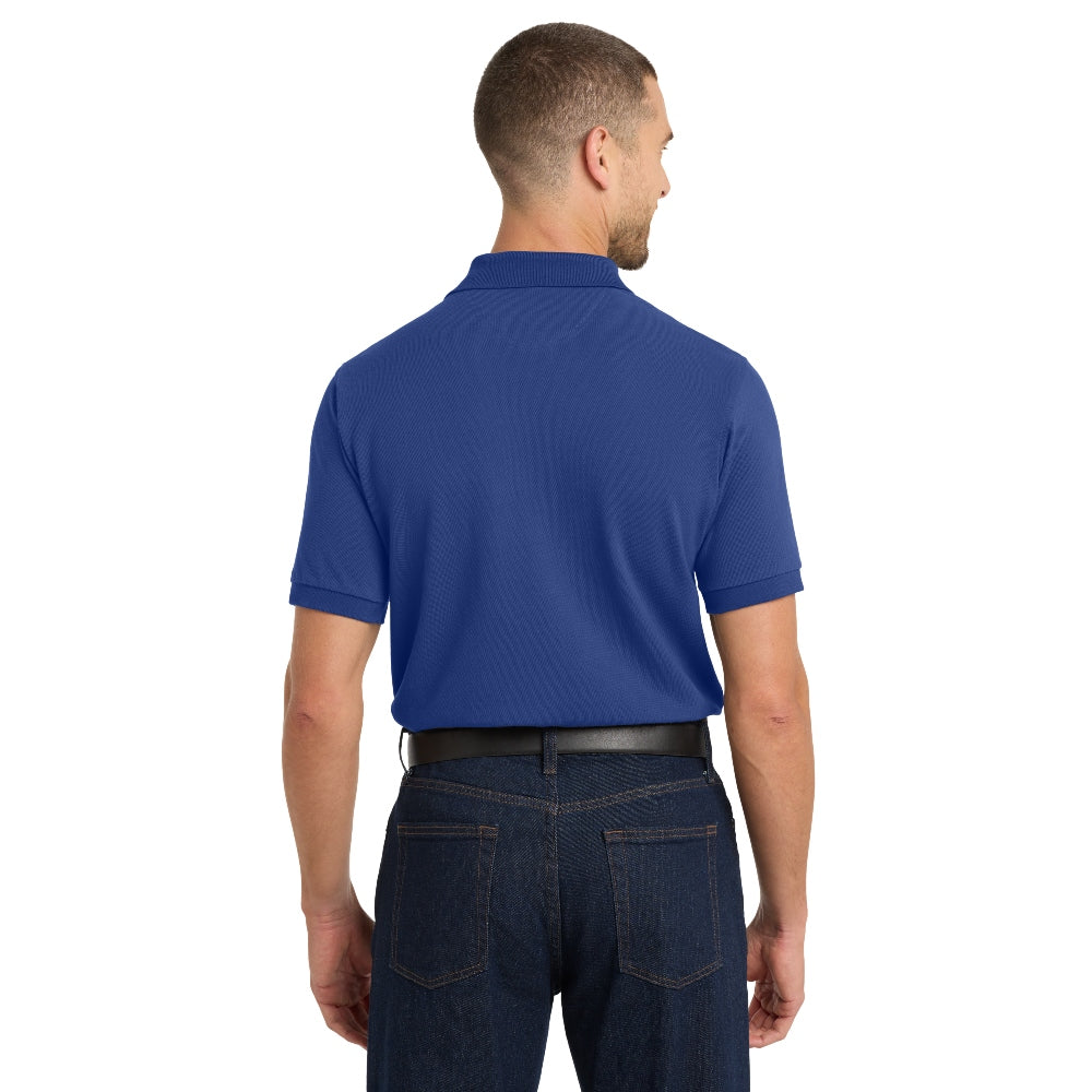 Port Authority® Heavyweight Cotton Pique Polo - Royal
