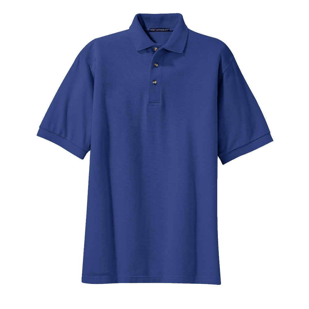 Port Authority® Heavyweight Cotton Pique Polo - Royal