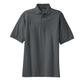 Port Authority® Heavyweight Cotton Pique Polo - Steel Grey