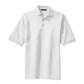 Port Authority® Heavyweight Cotton Pique Polo - White