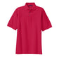 Port Authority® Heavyweight Cotton Pique Polo - Red