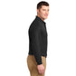 Port Authority® Silk Touch™ Long Sleeve Polo - Black