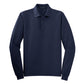 Port Authority® Silk Touch™ Long Sleeve Polo - Navy
