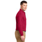 Port Authority® Silk Touch™ Long Sleeve Polo - Red