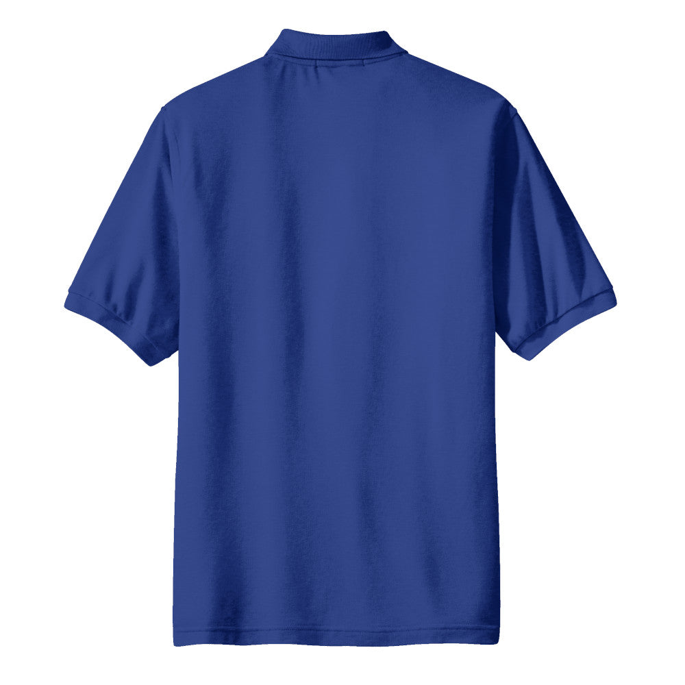 Port Authority® Silk Touch™ Polo with Pocket - Royal