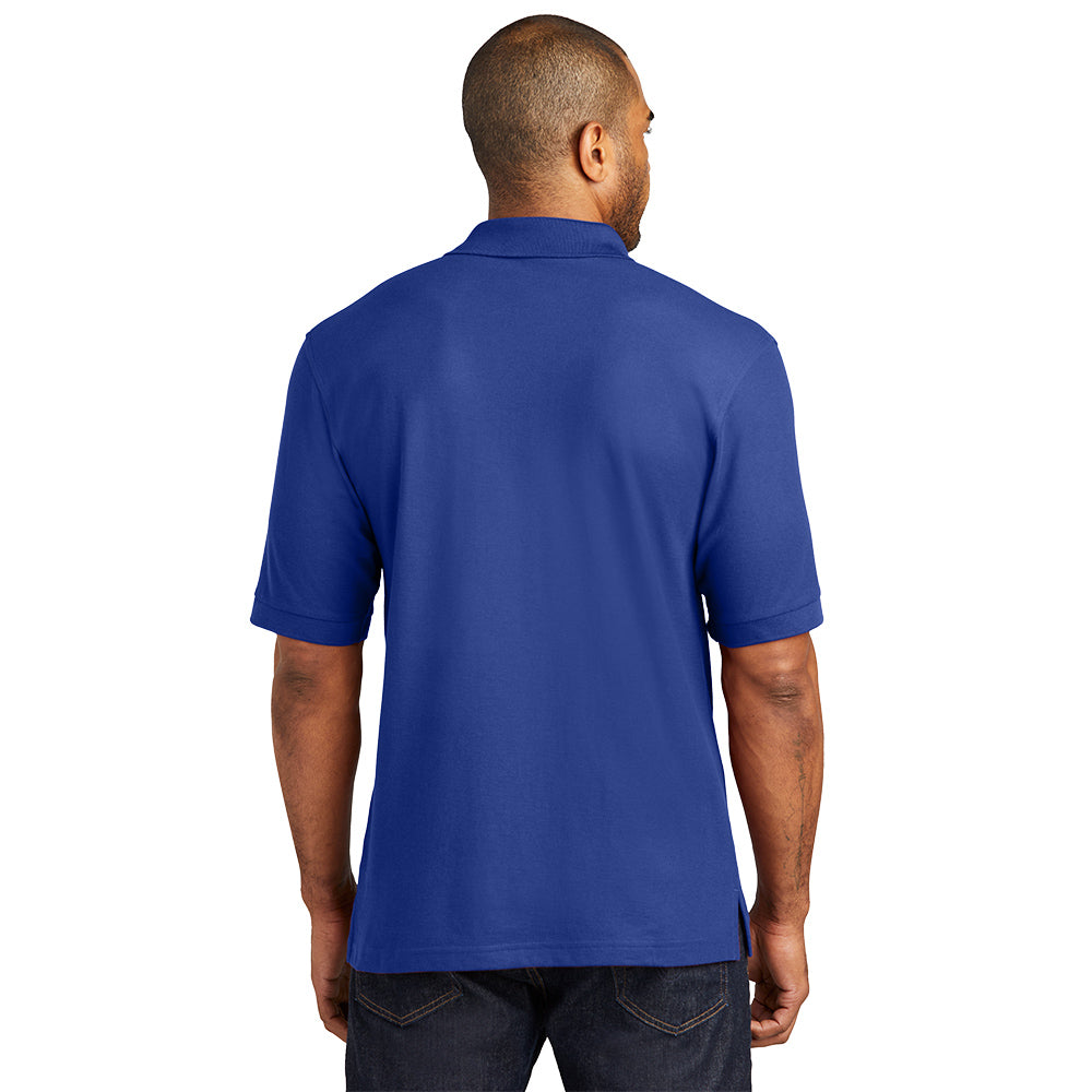 Port Authority® Silk Touch™ Polo with Pocket - Royal