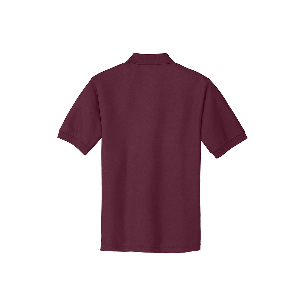 Port Authority® Silk Touch™ Polo - Burgundy