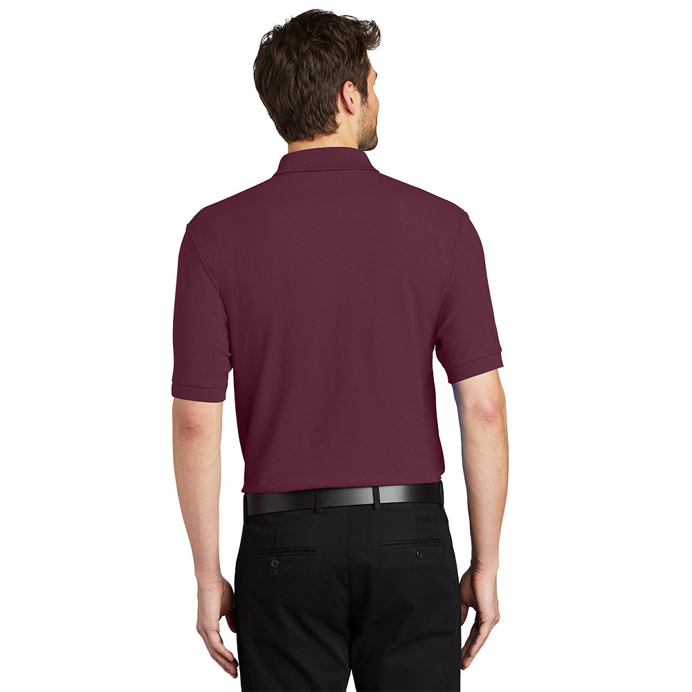 Port Authority® Silk Touch™ Polo - Burgundy