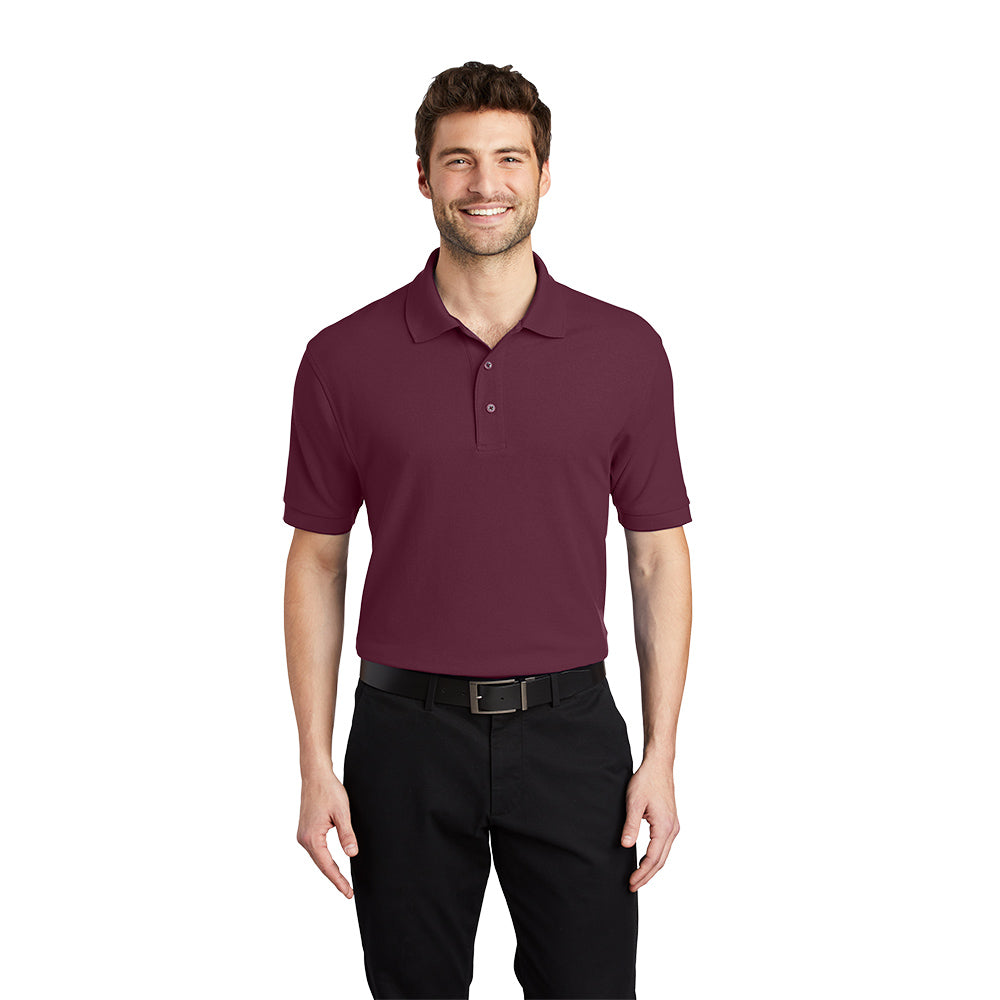 Port Authority® Silk Touch™ Polo - Burgundy
