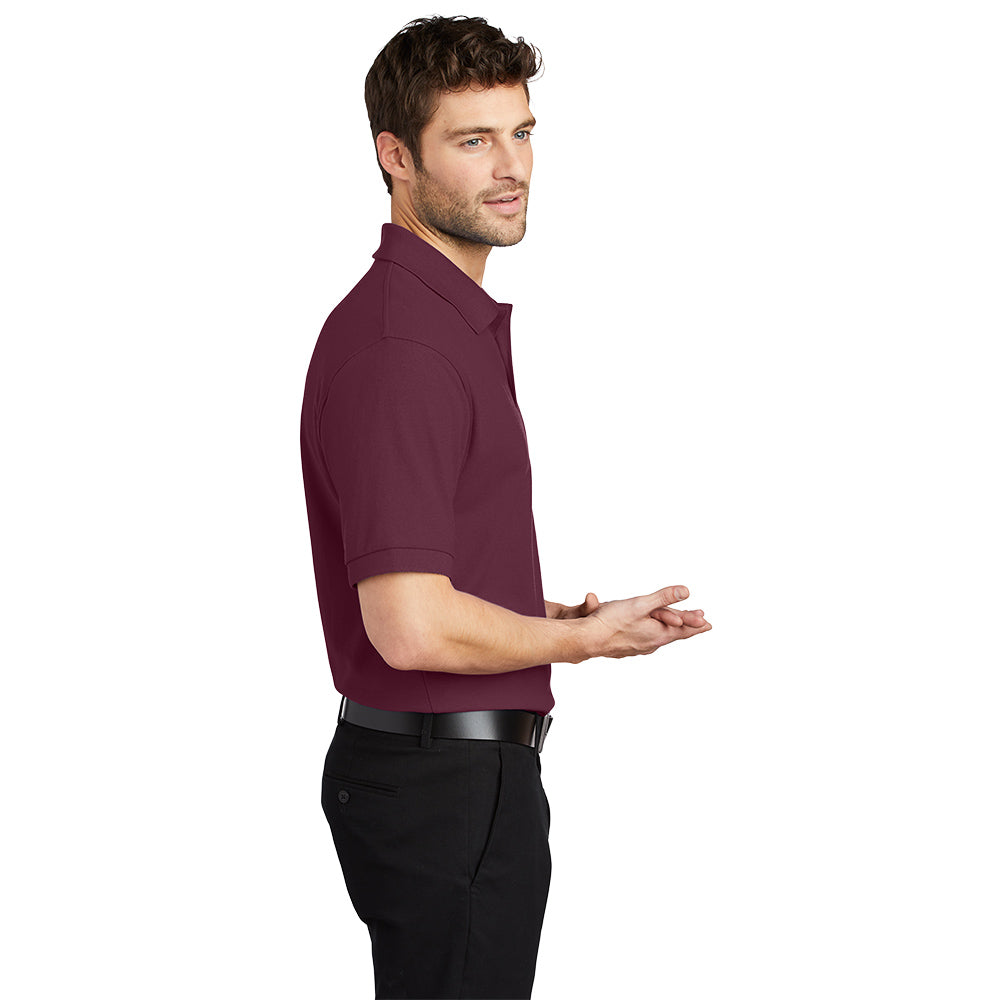 Port Authority® Silk Touch™ Polo - Burgundy