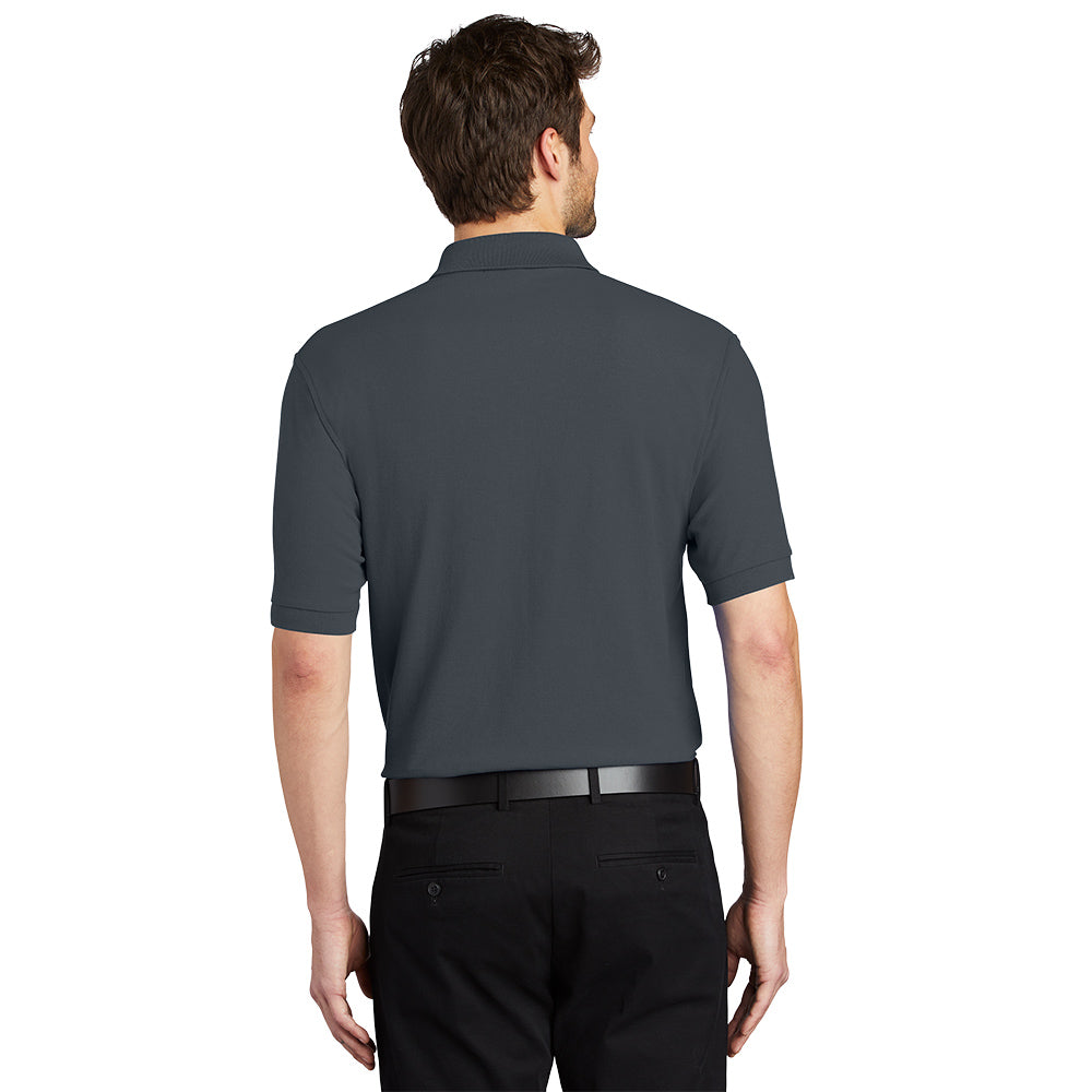 Port Authority® Silk Touch™ Polo - Steel Grey